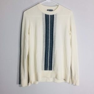 Vince 100% Cashmere Sweater Cream Gray Size S/P